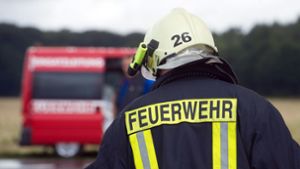 Ansbach in Bayern: Reiter bricht mit Pferd in Baugrube ein