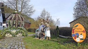 Gartenbauverein Fürth am Berg: Einer der schönsten Osterbrunnen